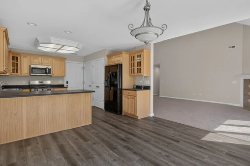 Main Level · Kitchen and dining area at 1906 Kelleys Landing