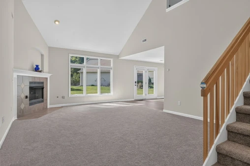Main Level · Great room and kitchen at 1906 Kelleys Landing
