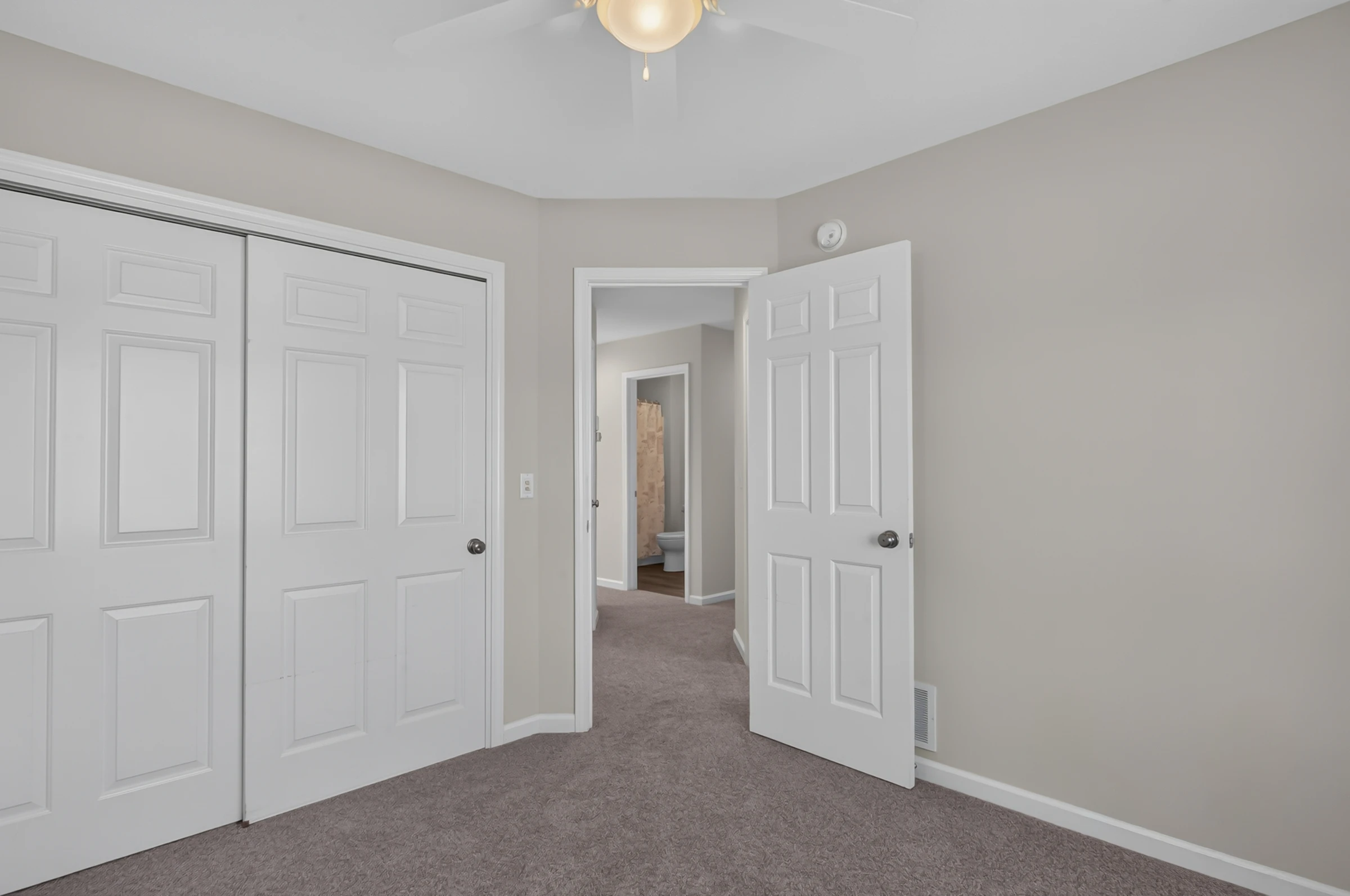 Main Level · Bedroom and closet at 1906 Kelleys Landing