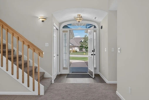 Main Level · Entry door and foyer at 1906 Kelleys Landing