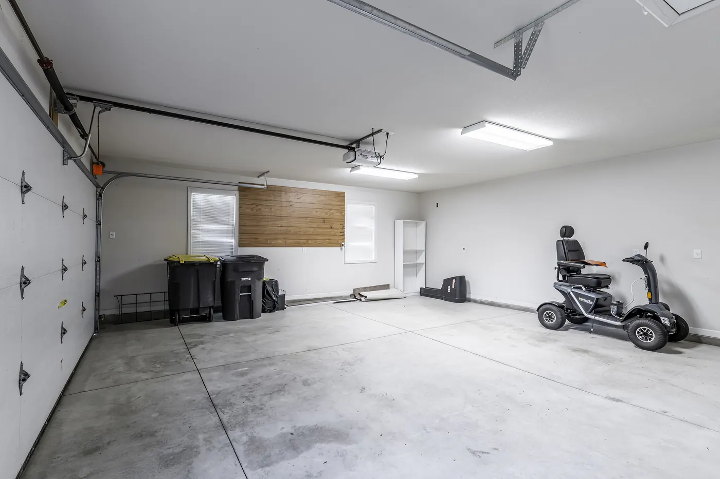 Interior of the oversized 2-car attached garage at 1906 Kelleys Landing, Fort Wayne IN