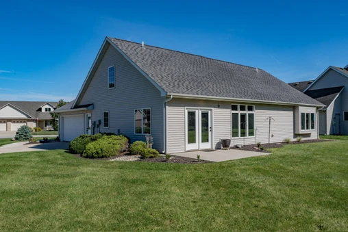 Exterior · Rear elevation and patio at 1906 Kelleys Landing