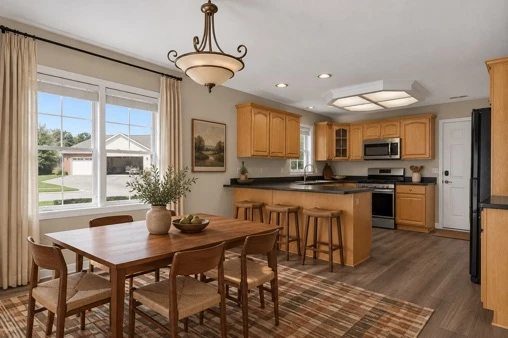 Open kitchen overlooking the great room